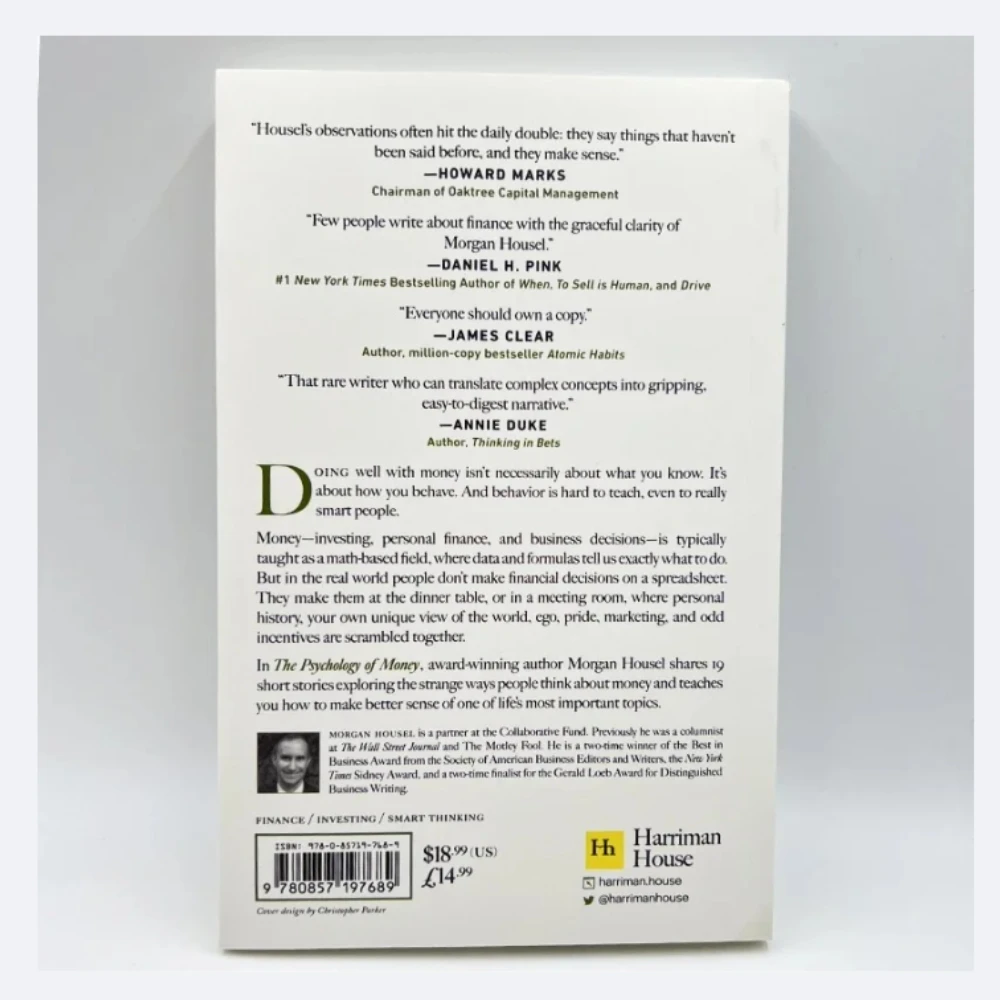 علم النقود - دروس خالدة عن الثروة والجشع والخوذة كتب مالية السعادة للبالغين