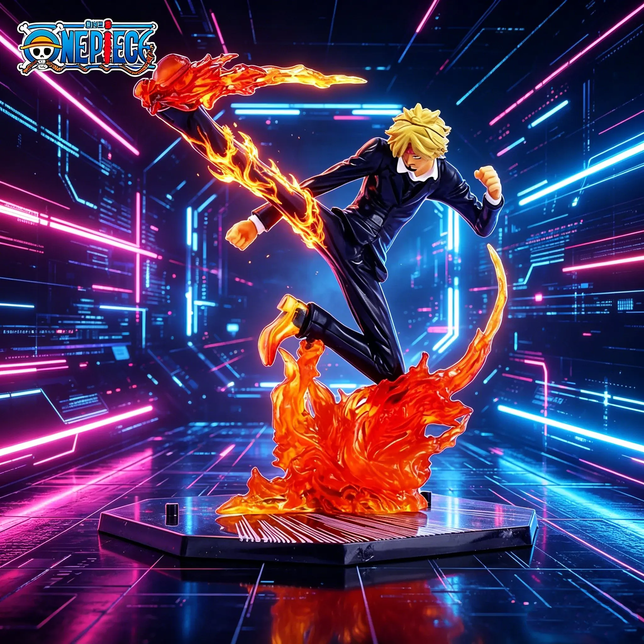 

New One Piece Anime Figure Fire Fist Luffy Ace Sanji Battle Model Dolls PVC sabo Action Figurine Zoro Ghost Three-Knife Toys