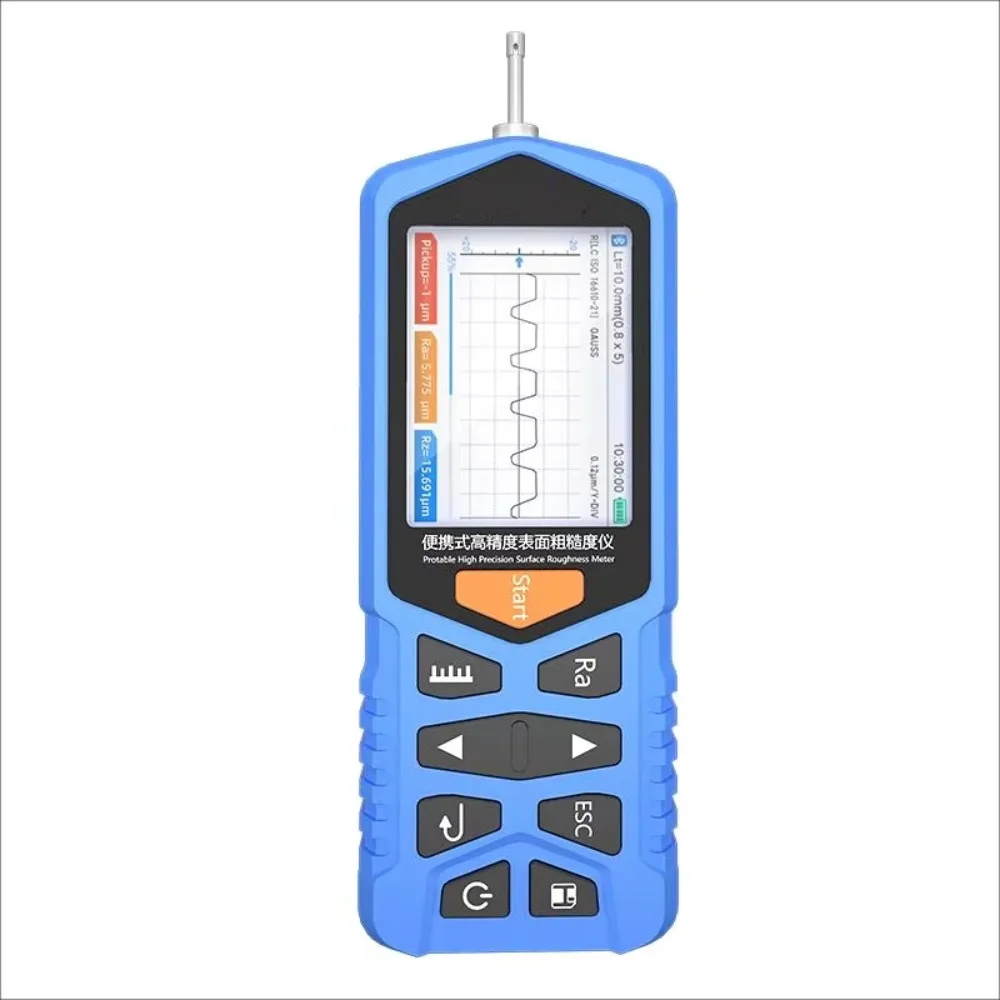 High-Precision Surface Roughness Measuring Instrument Portable Surface Finish Tester, Factory Laboratory Quality Inspection