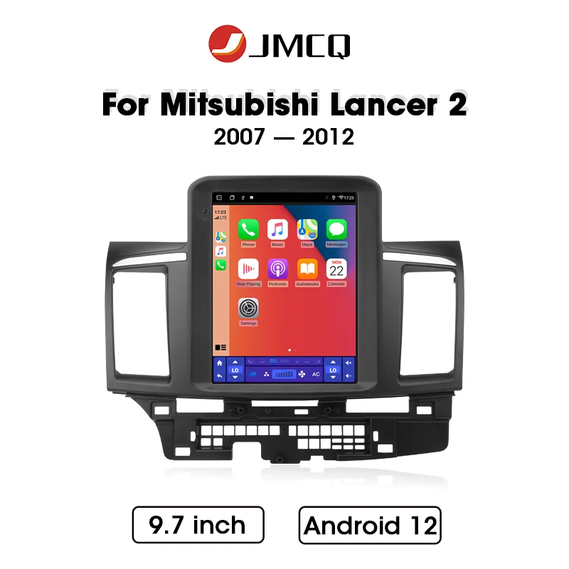 

Android 12 2Din Car Radio For Mitsubishi Lancer 2 2007 2008 2009 2010 2011 2012 Multimedia Player Navi Carplay Head Unit 9.7"