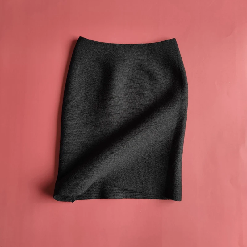 Mädchenrock Frühling und Herbst Baby-Bleistiftrock Elastisch Slim Fit One Step Rock Roter Freizeitrock für Kinder – Detail 15