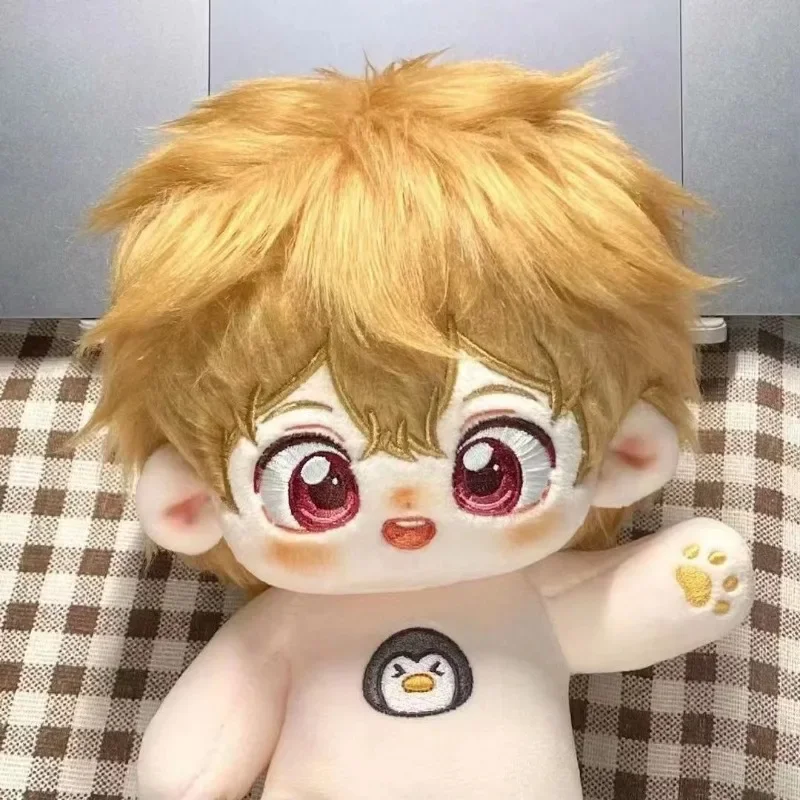 Anime Hazuki Nagisa Free HighSpeed!  20cm Plush Dolls Toy Nude Body Doll Plushie Cosplay 6486 Kids Gift