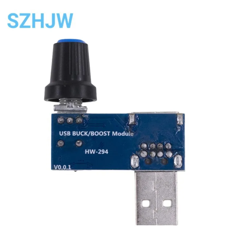 DC 5V USB Fan Stepless Speed Controller Regulator with Switch Speed Module Fan Governor Volume Regulator Board