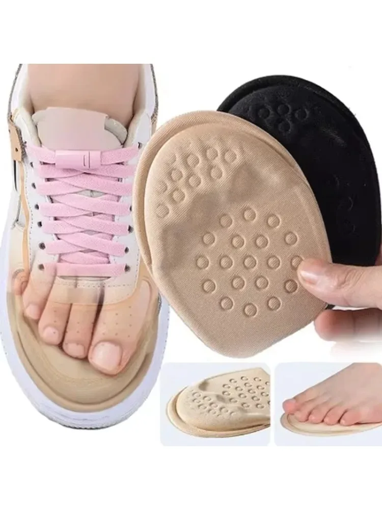 Vorfußpolster für Damen High Heels Halbe Einlegesohlen Vorfuß Rutschfeste Schmerzlinderungseinlagen Schuhgrößenreduzierer für zu große Schuhe