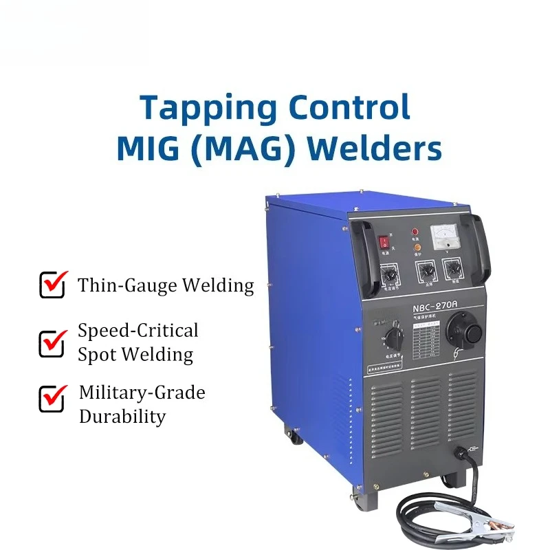 Industrial Grade MIG-270A Gas Shielded Welding Machine Electric New Condition for Sheet Metal Welding