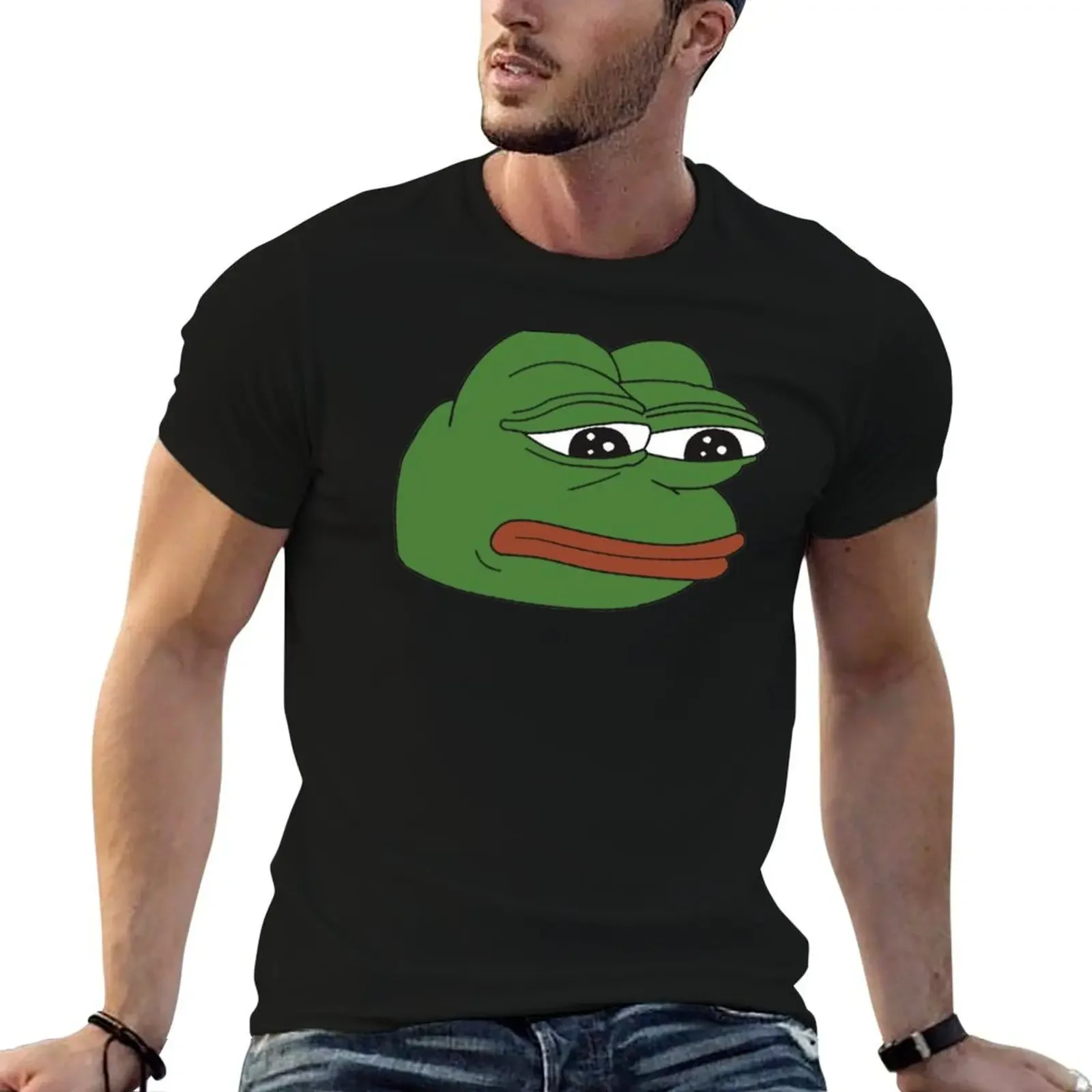 

Pepe the frog - Sad frog T-Shirt graphic t shirts cute tops plus size men clothing