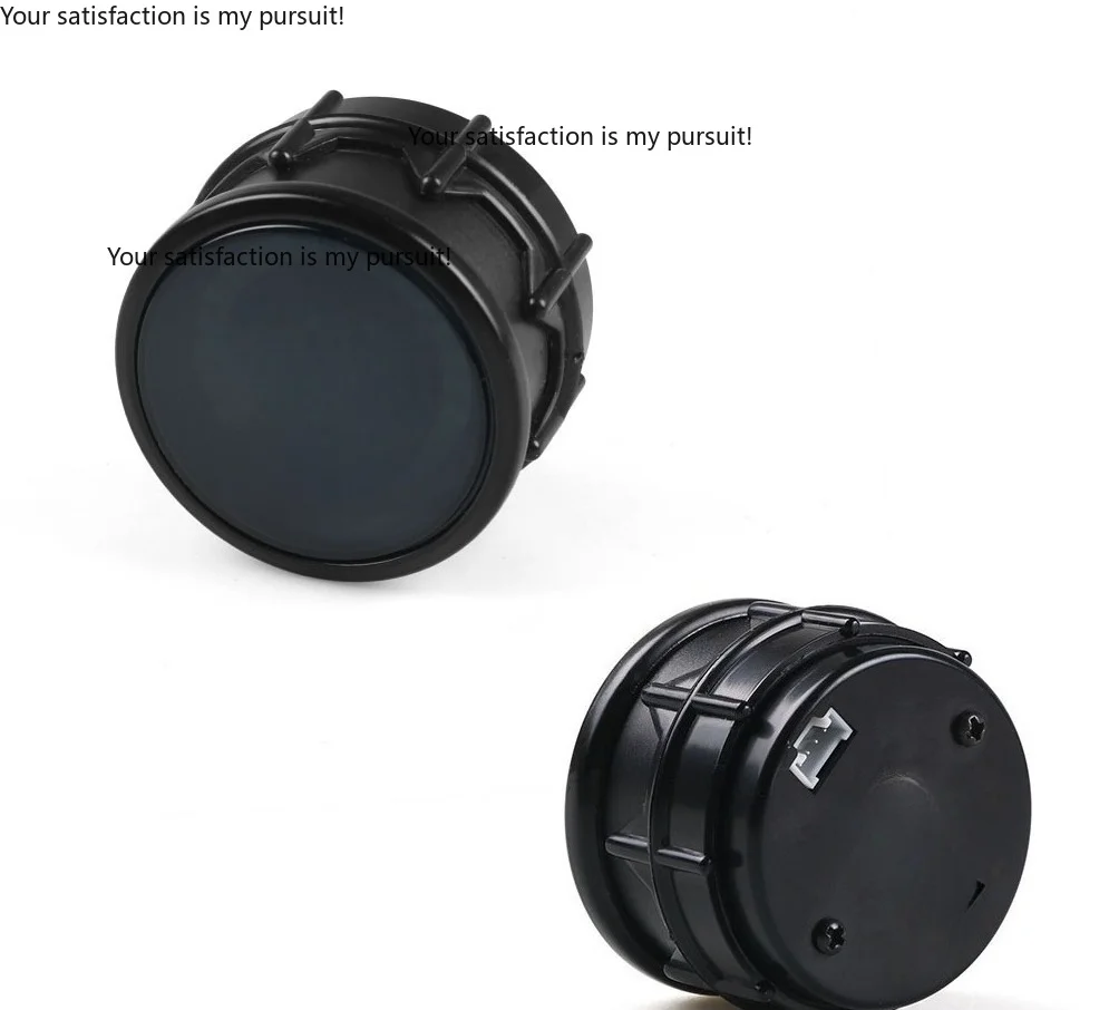 Suitable for car modification exhaust meter LED scale + digital display two-in-one racing special instrument