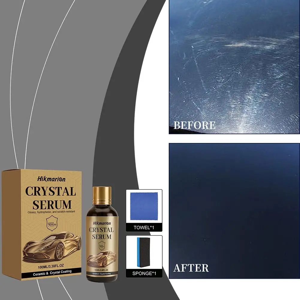 Ceramic Coating Agent with Self Healing and UV Track Technology Car Detailing Multi-functional Coating Repair Agent
