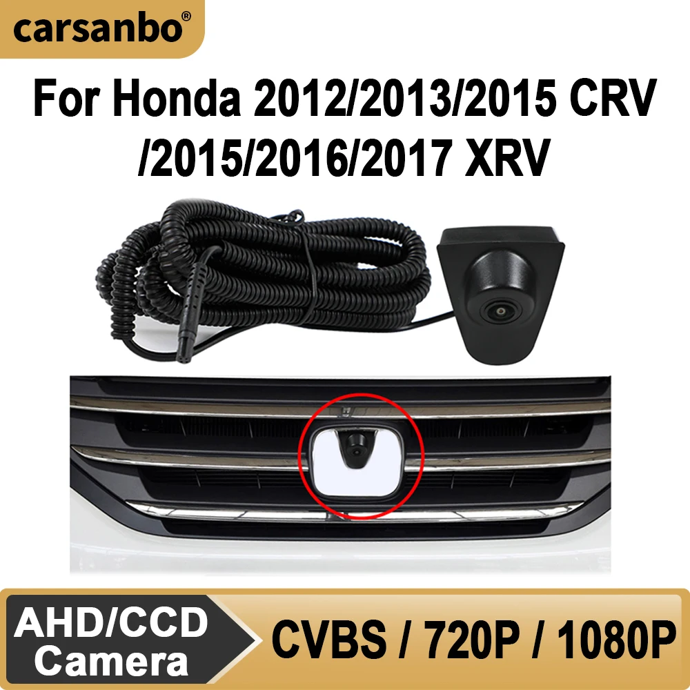 

Камера переднего вида Carsanbo OEM для Honda XRV 2015-2017 с ночным видением и эффектом рыбьего глаза