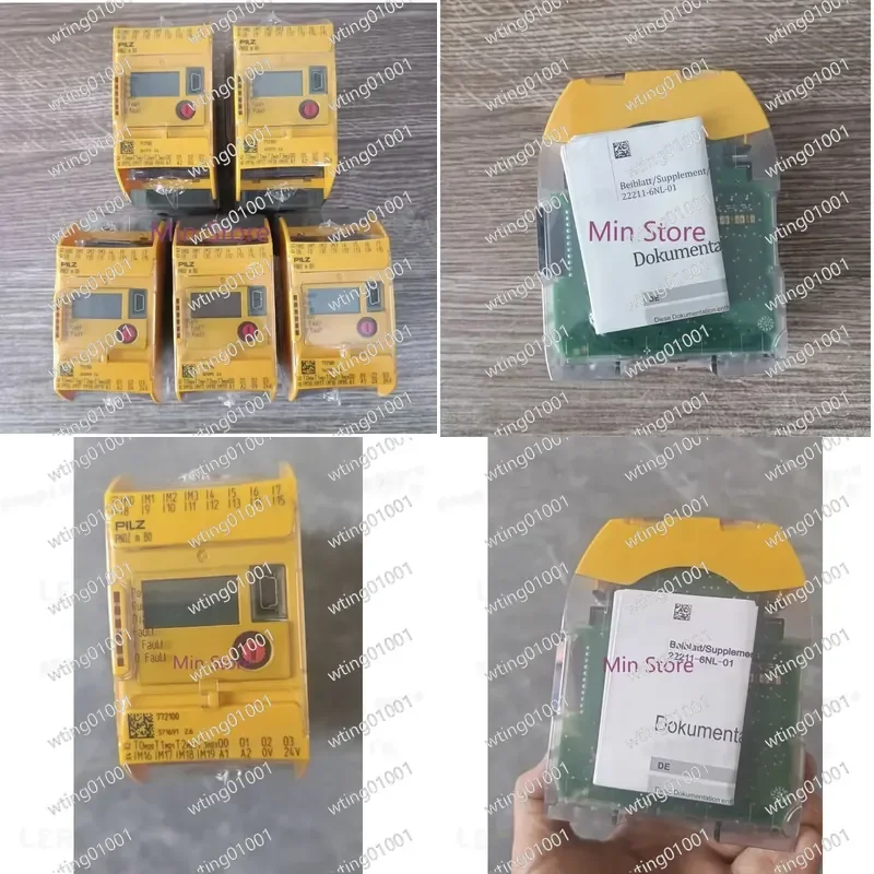 for PNOZ m B0 772100 Secure Control Unit Programmable Logic Interface Replacement Part Industrial Automation Protection