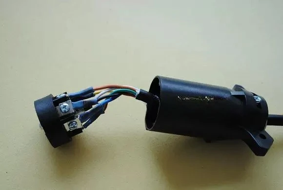 US standard seven-core plug with cable, RV ATV UTV yacht trailer modification, accessories,