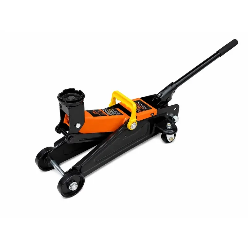 Low Profile Hydraulic Floor Jack With Carry Handle Heavy Car Repair Horizontal Lifting Jack For Vehicle Tire Change