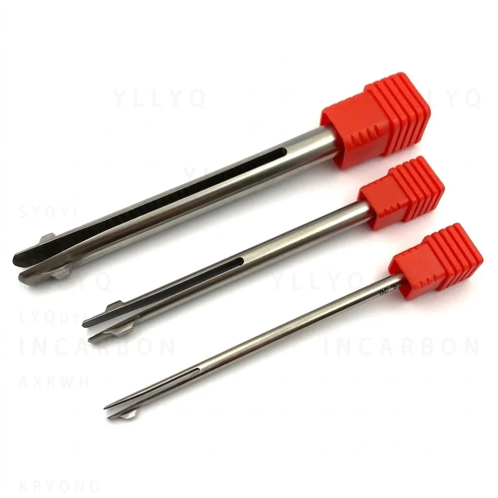 Two-Sided 90° Chamfering Cutter Front and Back Deburrer Double Angle Inner Burr Removal CNC T-Shaped Tool for Metal Holes