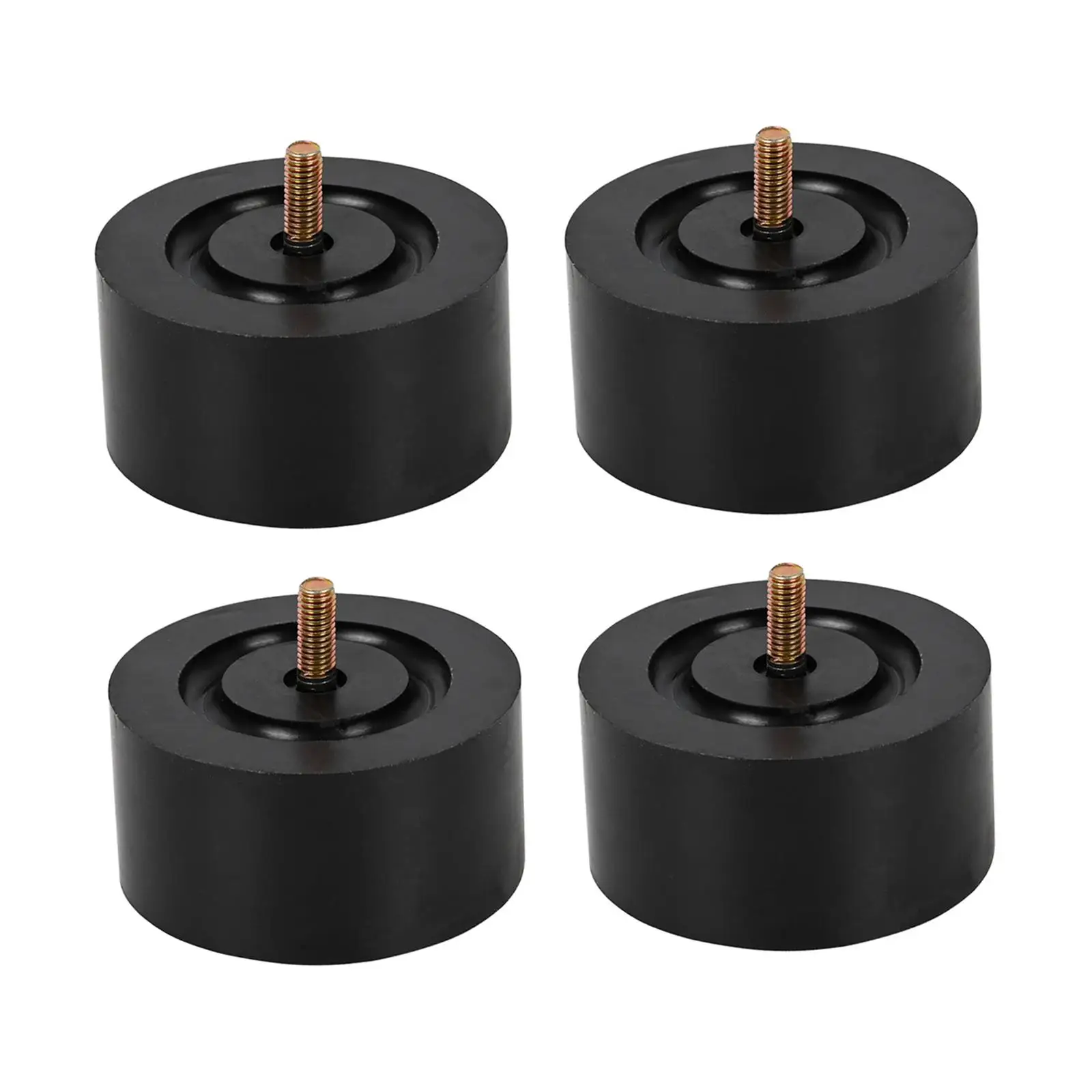 4Pcs Air Conditioner Shock Absorbing Pad Mounting Bracket Stability Rubber