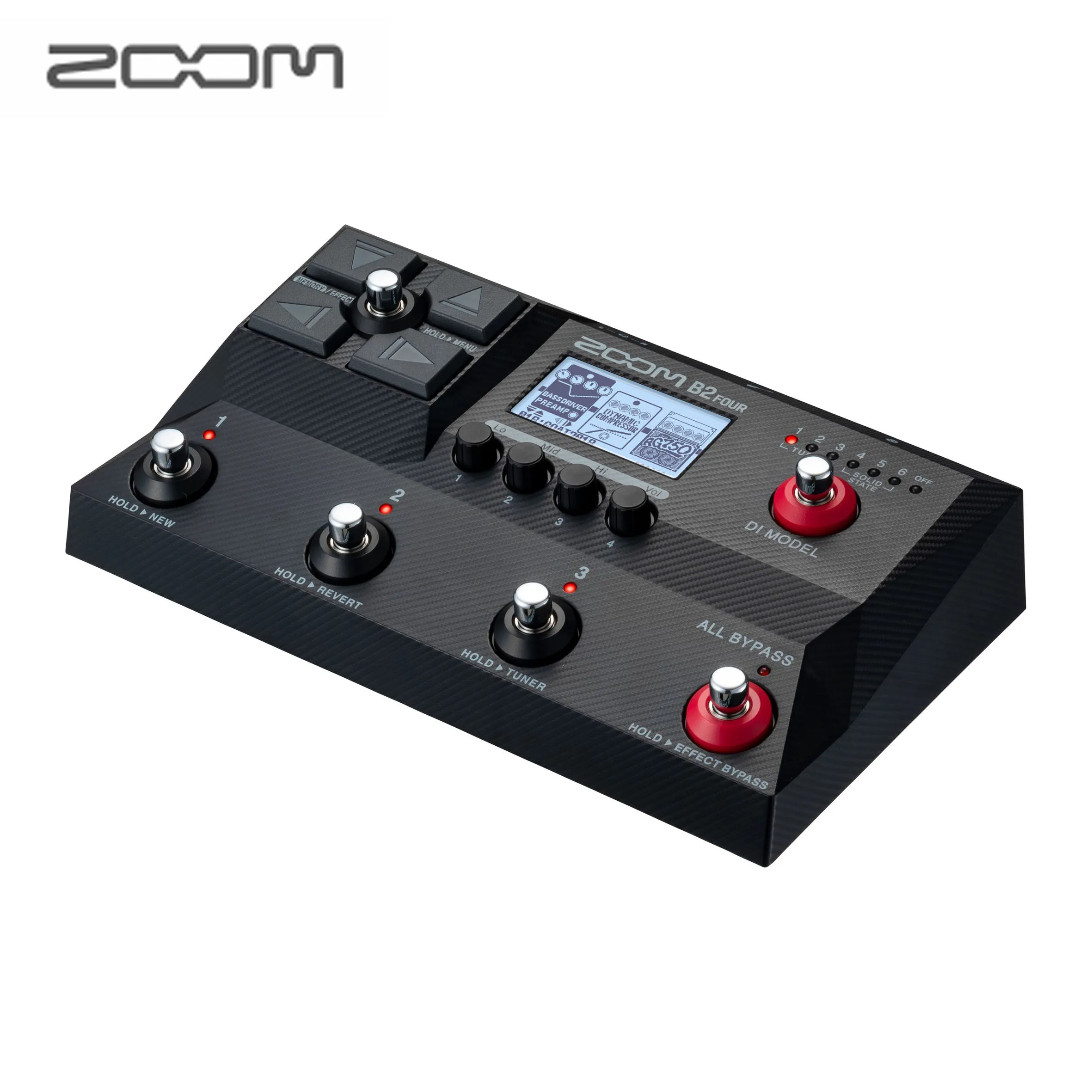 ZOOM B2 أربعة معالج متعدد التأثيرات آلة طبل معالج الجيتار متعدد التأثيرات #2