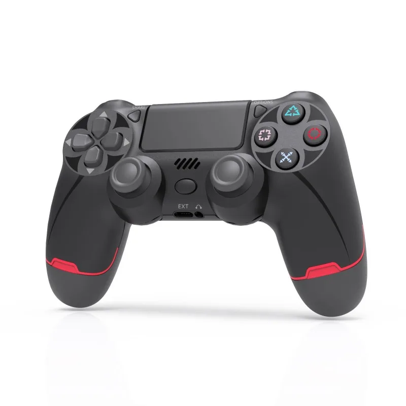 PS4 Gamepad Dual Motor Vibration Six Axis Bluetooth Wireless Game Controller PS4 Bluetooth PC Controller