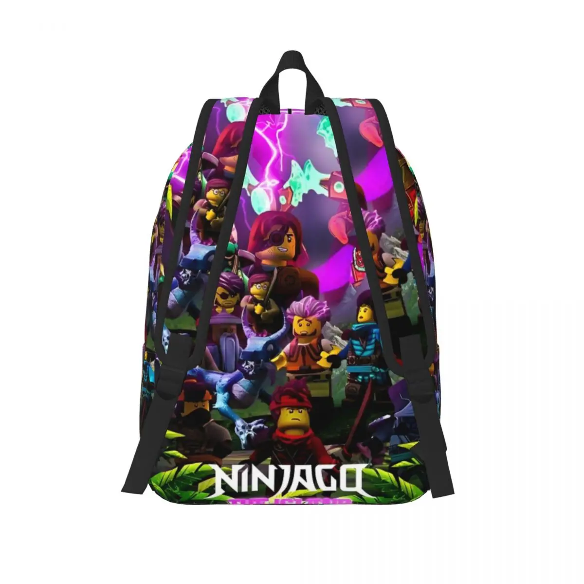 N-Ninjagos Game Anime Backpack Men Women Teenage High School Work Daypack Back to School Gift Laptop Computer Shoulder Bag Sport