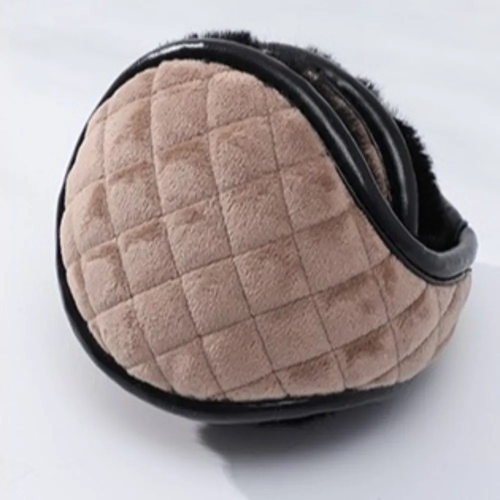 Fashion Warm Winter Earmuffs Folding Soft Earmuffs Cold Protection Thickened Earflap Protection Outdoor