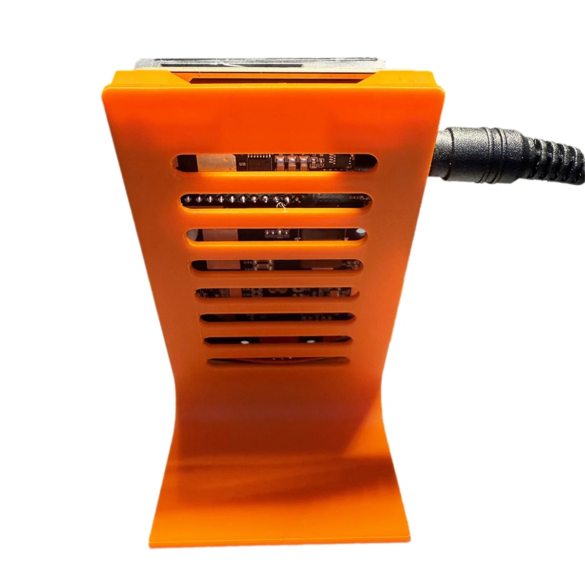 ABJG-actualizado NerdAxe NerdMiner Miner 500Gh/S Solo Lotería BTC Miner BM1366 ASIC Chip Bitaxe Lotería