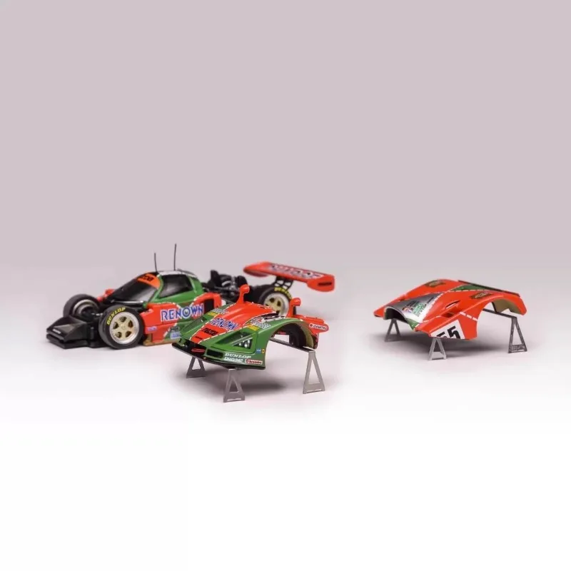 

In stock: 1:64 Mazda 787B Champion car die-cast simulation alloy car model, boy gift toy, adult collectible display item.