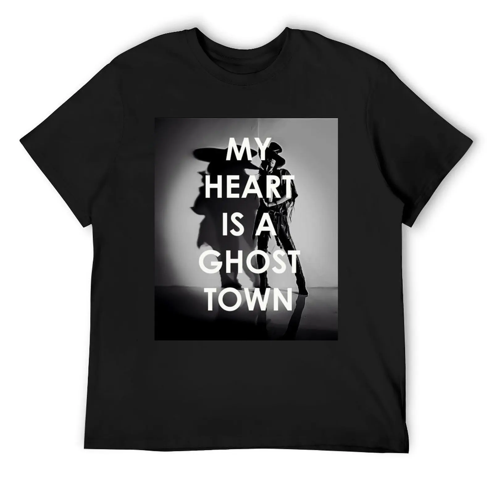 

Adam Lambert My Heart Is A Ghost Town T-Shirt summer shirt anime cute tops mens white t shirts