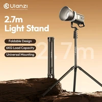 Ulanzi T270 2,7 M trípode con soporte de luz plegable para cámara 40W Pro 120W 200W Cob Light LED Softbox con soporte Universal 6kg MaxLoad