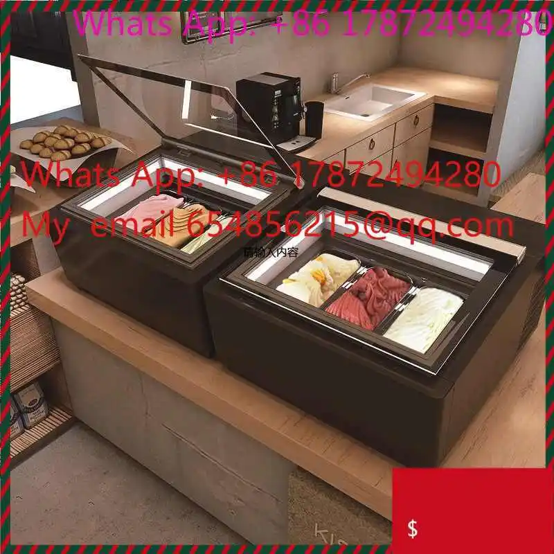 Commercial i cream dessert r Desktop i cream frozen float display cinet Commercial r