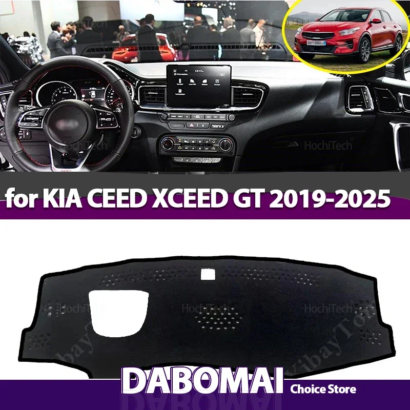 

Чехол на приборную панель, автомобильный коврик, анти-УФ-защитный коврик, солнцезащитный козырек, коврик для приборной панели, коврик для KIA CEED XCEED GT 2019 2020 2021 2022 2023 2024 2025