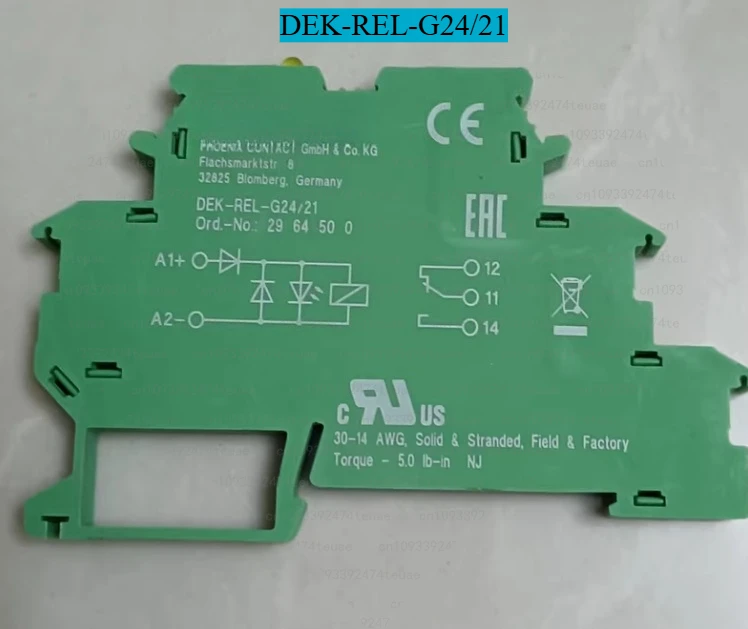 1 pz nuovissimo modulo relè DEK-REL-G24/21