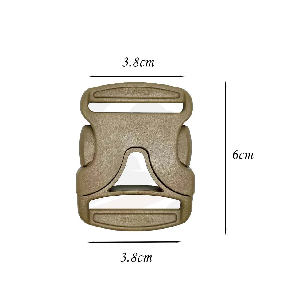 Chaleco táctico al aire libre UTX, hebilla Invisible AVS, hebilla de liberación rápida, accesorios de mochila DIY