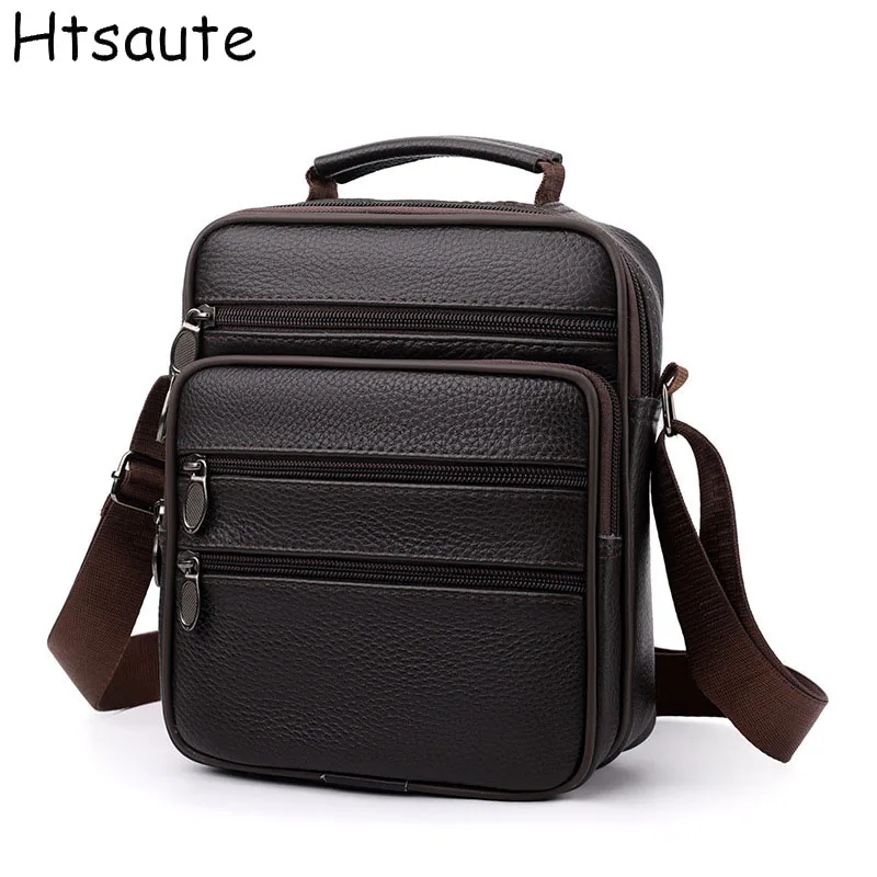 Vintage Style Men Leather Shoulder Bag High Quality Crossbody Bags Man Top Handle Design Shoulder Bag For Men Presents Bolsa