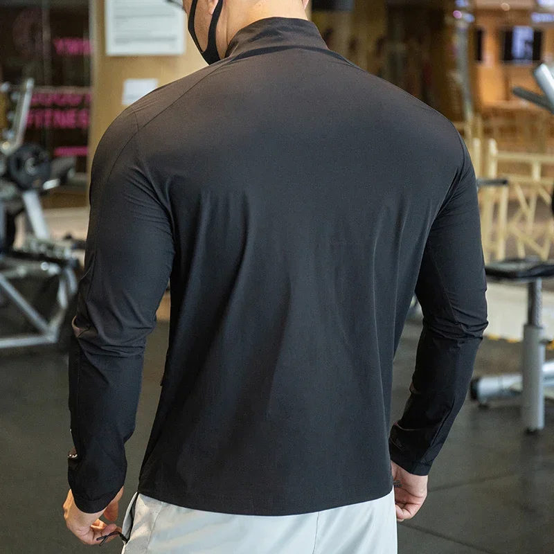 Men Ice Silk Quick Dry Hiking - Reflective Jacket Running 评论和价格