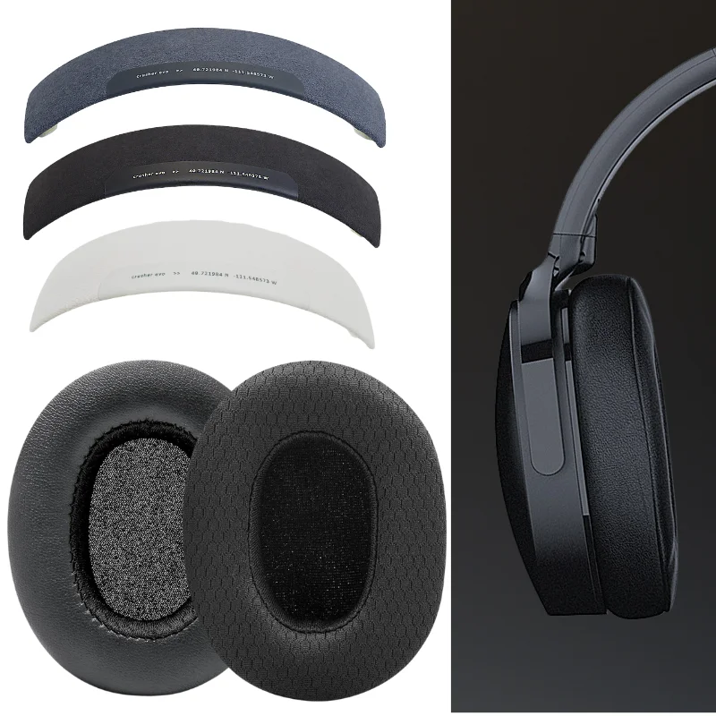 Replacement Earpads for Skullcandy Crusher Evo Headband Cover