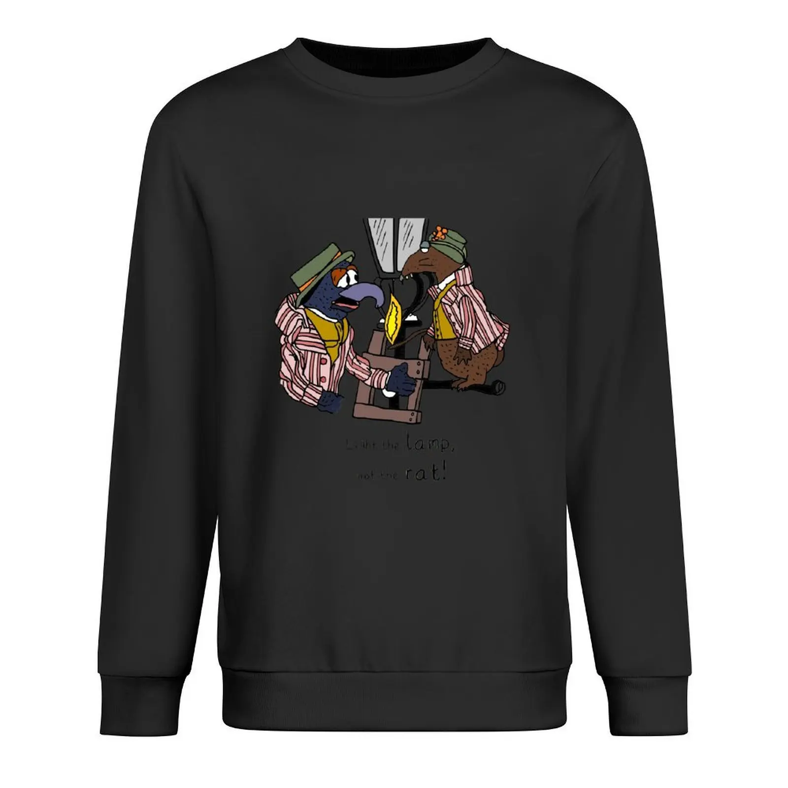 

Light the lamp, not the rat! Pullover men clothes tracksuit fashion men men clothing hoody