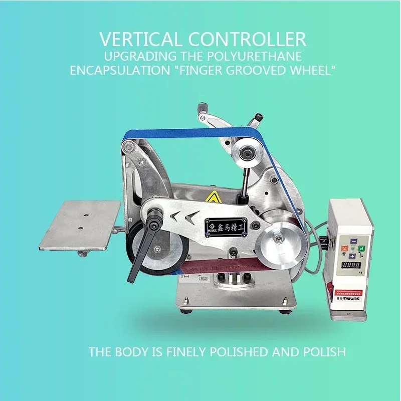 220V 750W Portable Multifunctional Industrial Grade Belt Sander Small Angle Grinder for Polishing And Grinding