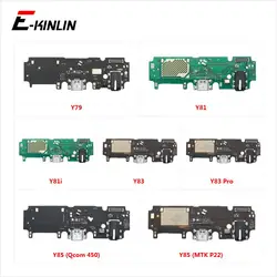 USB Charging Charger Dock Port Board With Microphone Mic Flex Cable For Vivo Y85 Y83 Pro Y81i Y81 Y79