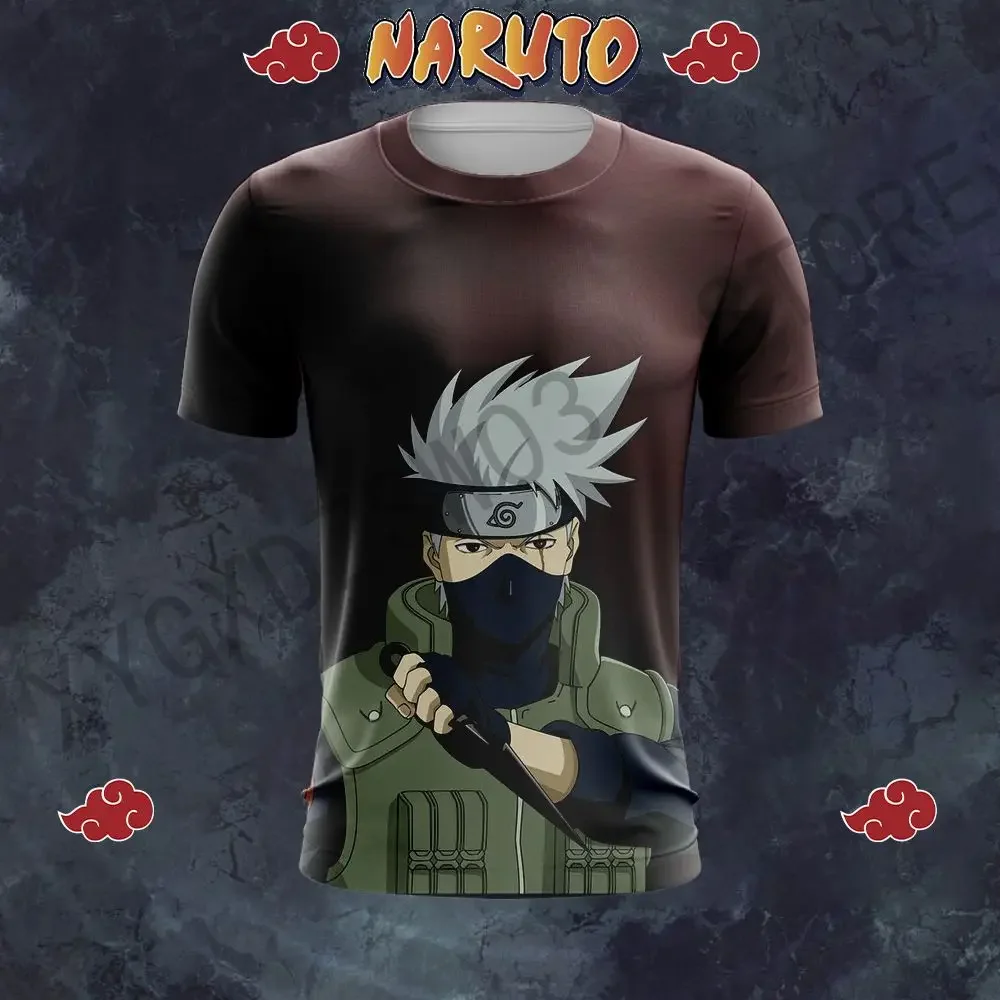 Men's T-shirt Shirts Children's Naruto Harajuku Style Y2k Clothes Streetwear Gift T-shirts Essentials Hip Hop Clothing Trend New