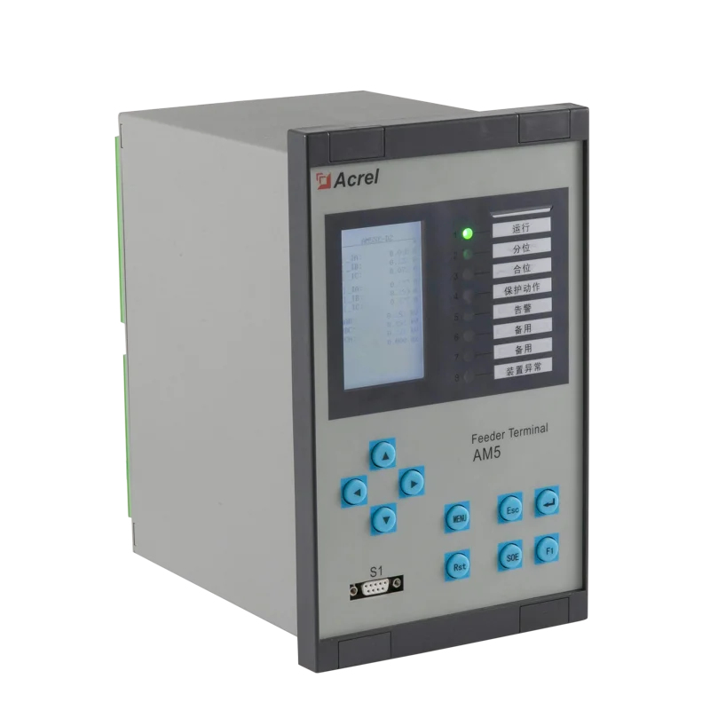 AM5 Medium Voltage Protection Relay Zero Sequence Current 1A/5A for User 35KV Substation