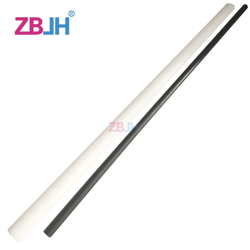 dia.6mm~100mm length 1metre Polytetrafluoroethylene (PTFE rods) White Polytef round sticks, Graphite PTFE F4 bar