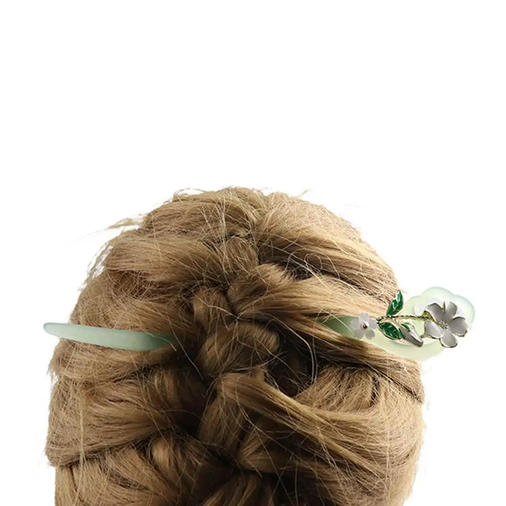 Hair Accessories Flower Hair Sticks Cloud Ancient Style Hair Sticks for Buns Hairpin Girls