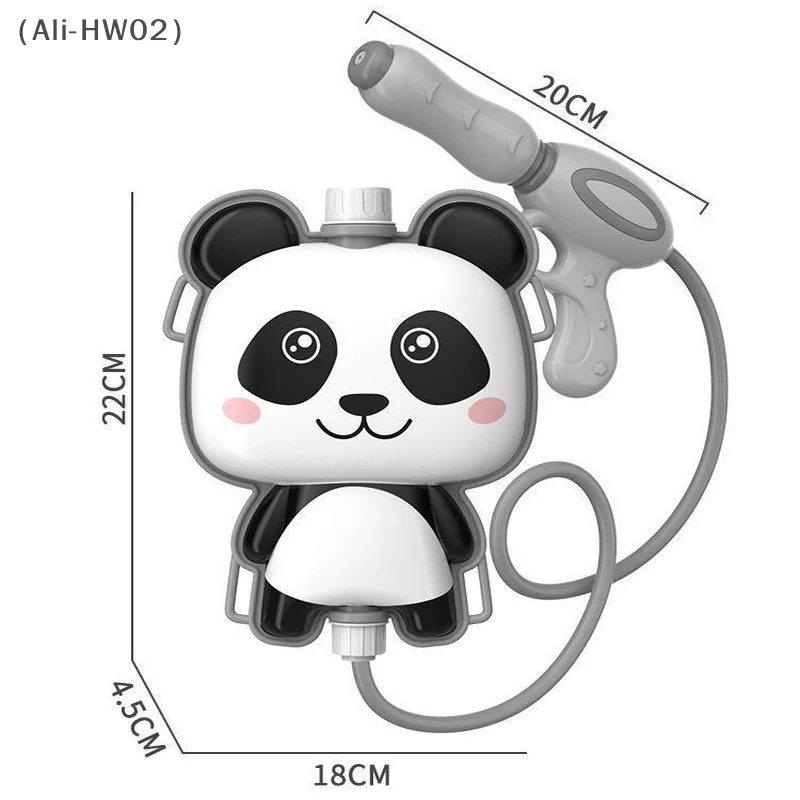 New Summer Pull-out Children's Backpack Water Gun Cartoon Beach Water Toys