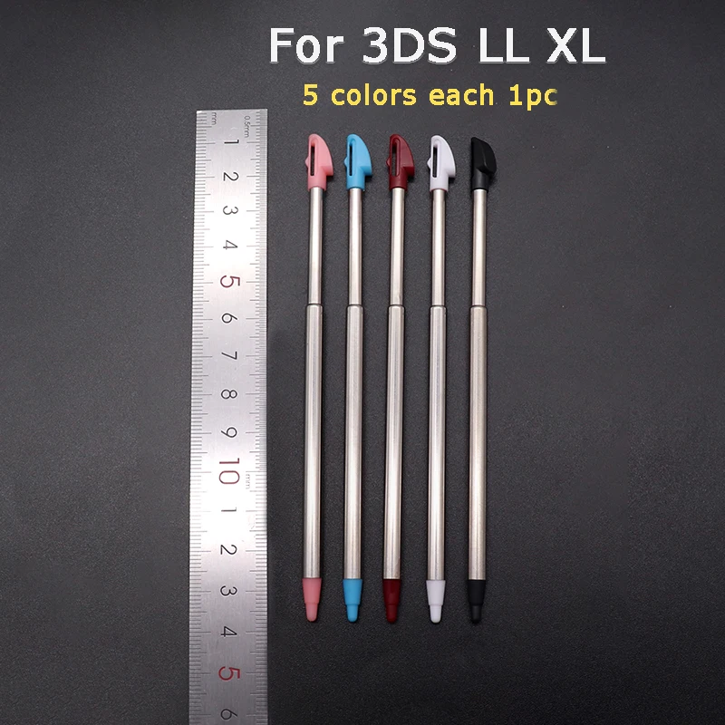 1 комплект пластиковых/металлических стилусов для сенсорного экрана, игровая консоль, ручка для NDSL NDSi NDS WII U 2DS 3DS XL LL, новинка 3DS XL LL, 2DS XL LL