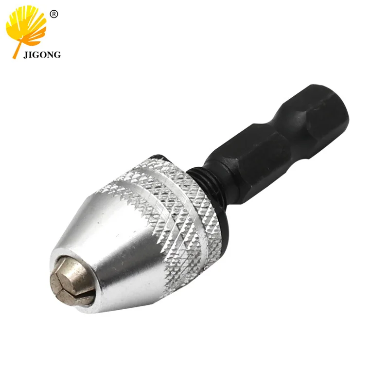 Wholesale electric grinding chuck accessories set, chuck plus rod three-claw mini drill adjustable clamping distance chuck