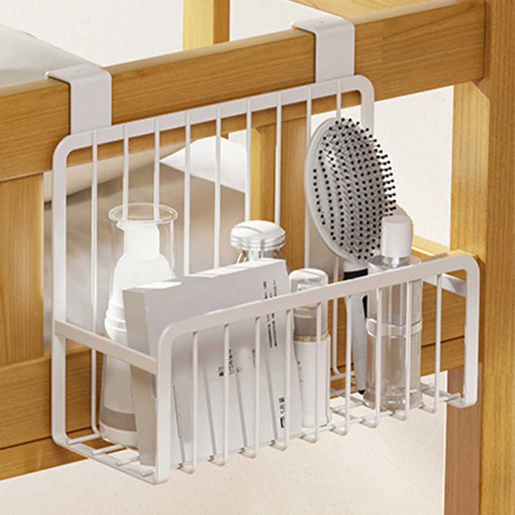 

Metal Hanging Carbon Hanging Basket For Dorm Steel Bedside ganizer Cube Bin Dorm Room Dormitory Bedside Basket Large Capacity