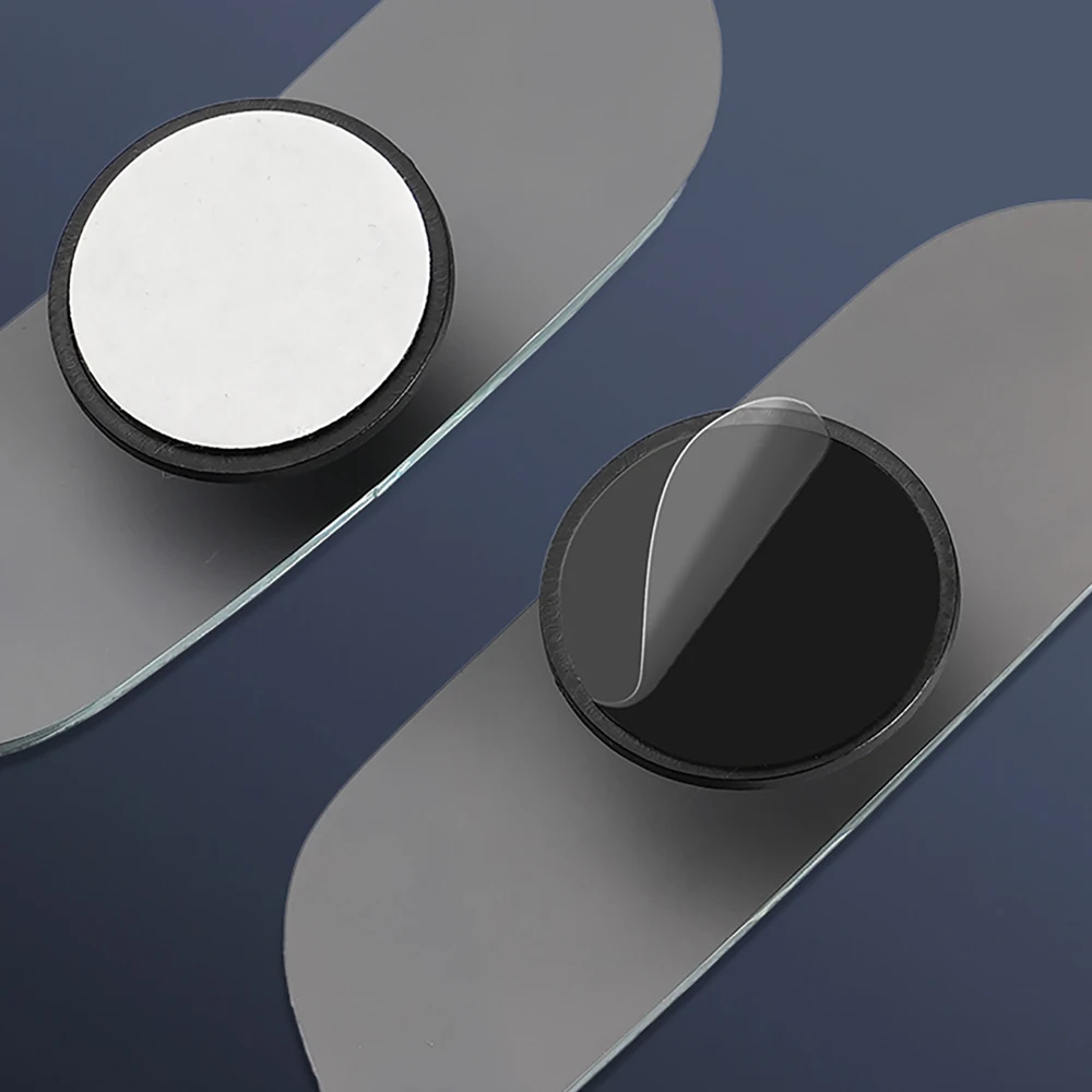 

2PCS 360 Degree Frameless Wide Angle Rearview Auxiliary Mirror Adjustable Angle HD Glass Car Blind Spot Mirrors