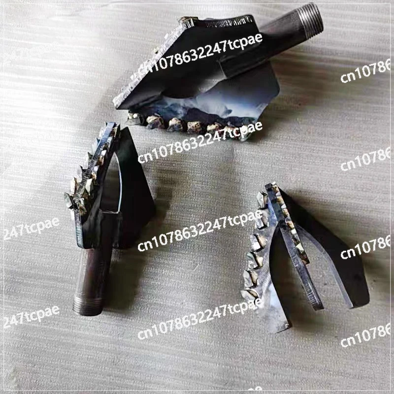 Small water well drilling super hard alloy drill bit / electric drill / 3 wing rock drill bit 4-20 cm