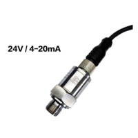 water oil fuel gas air pressure transmitter G1/4 12-36V 4-20mA 0-60mpa optional stainless steel pressure transducer sensor