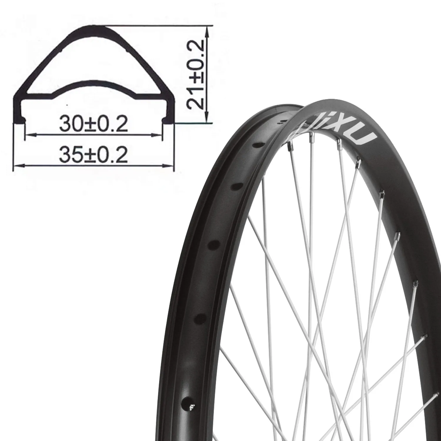 AliExpress SunRingle DUROC 35 Rim RUJIXU Hub AM FR DH Rim MTB Bicycle Wheel Set 27.5/29 Inch 32 Holes MTB Wheel Mountain Bike Wheelset