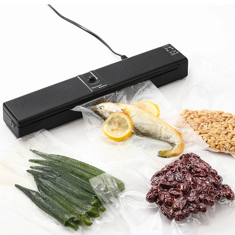 IDEACH สูญญากาศซีลสูญญากาศในครัวกระเป๋า65kPa เครื่องซีลสูญญากาศอาหารเครื่องใช้ในครัวเครื่องมือ29ซม.บรรจุภัณฑ์พลาสติกซีล