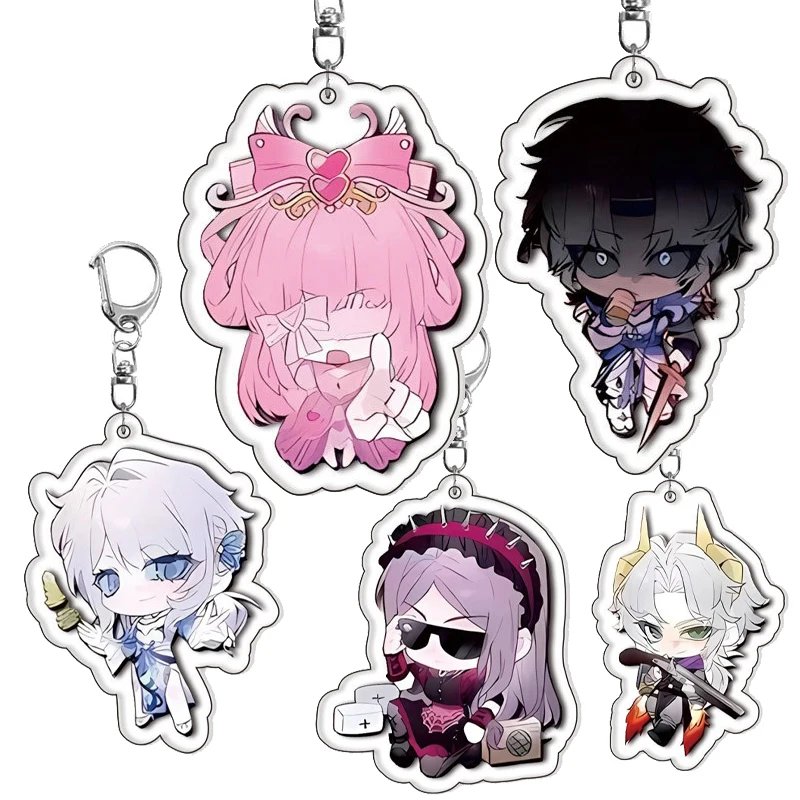 

Аниме мультфильм паранормальный экшн-забор горячая игра акриловый брелок для женщин и мужчин модная сумка брелок для ключей очаровательное украшение подарки игрушки